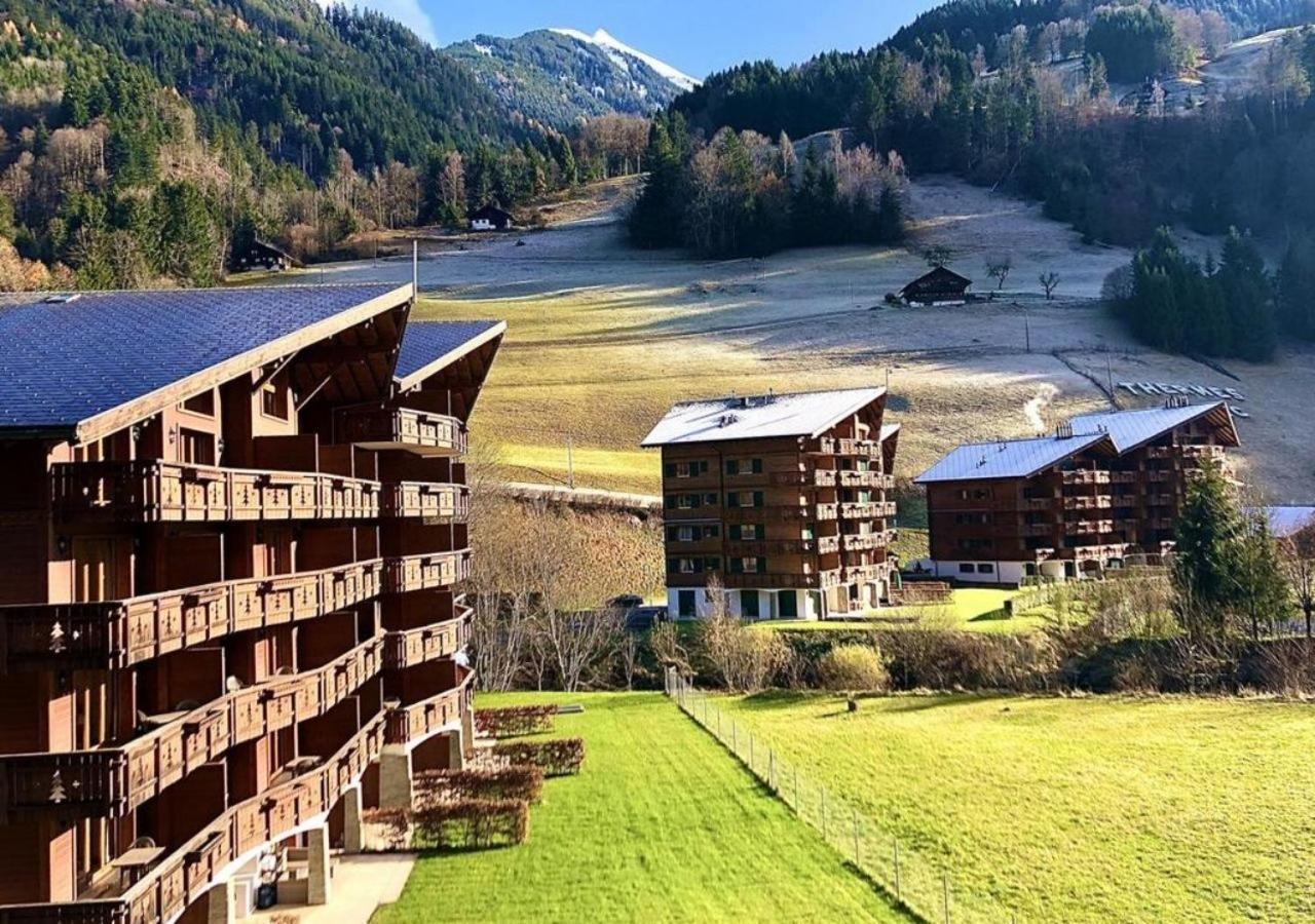 Apparthotel Mountain River Resort Val dʼIlliez Esterno foto